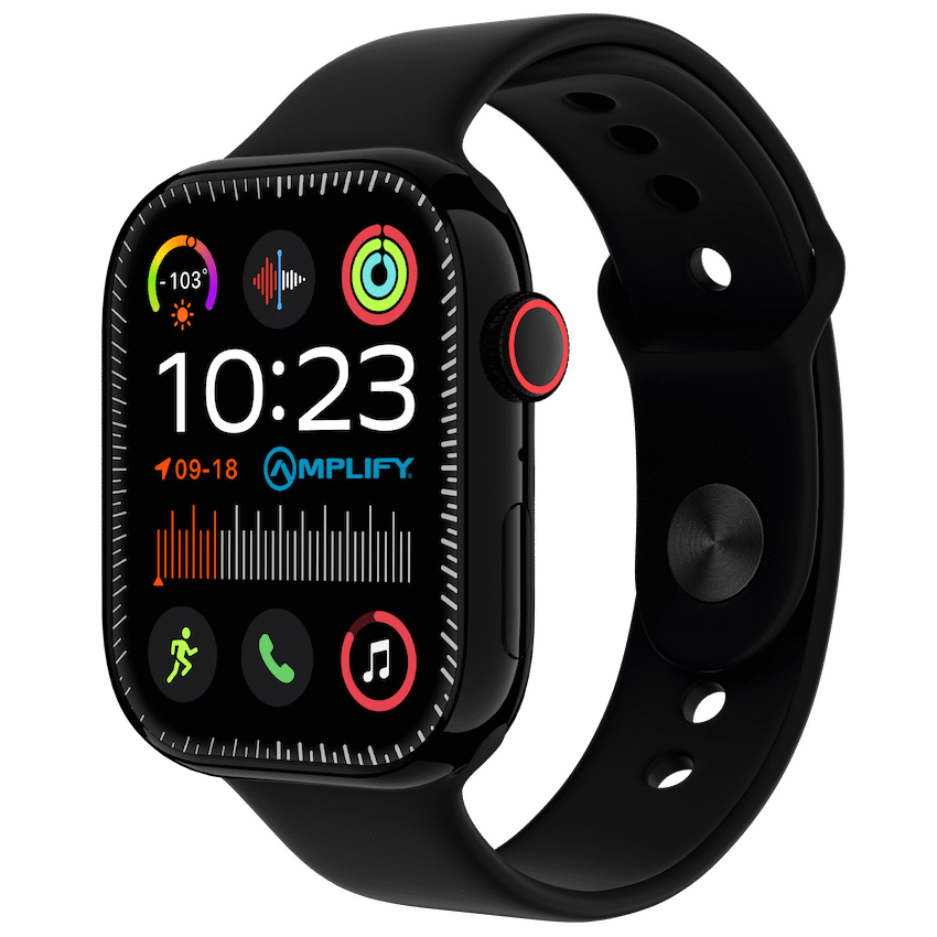 Amplify Challenge Series Square Smartwatch - Black