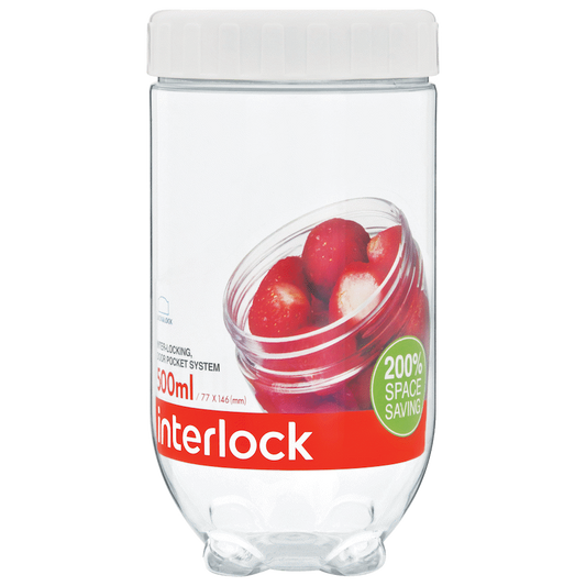 LocknLock Interlock container 500ml wt ( Order in Qty of 6)