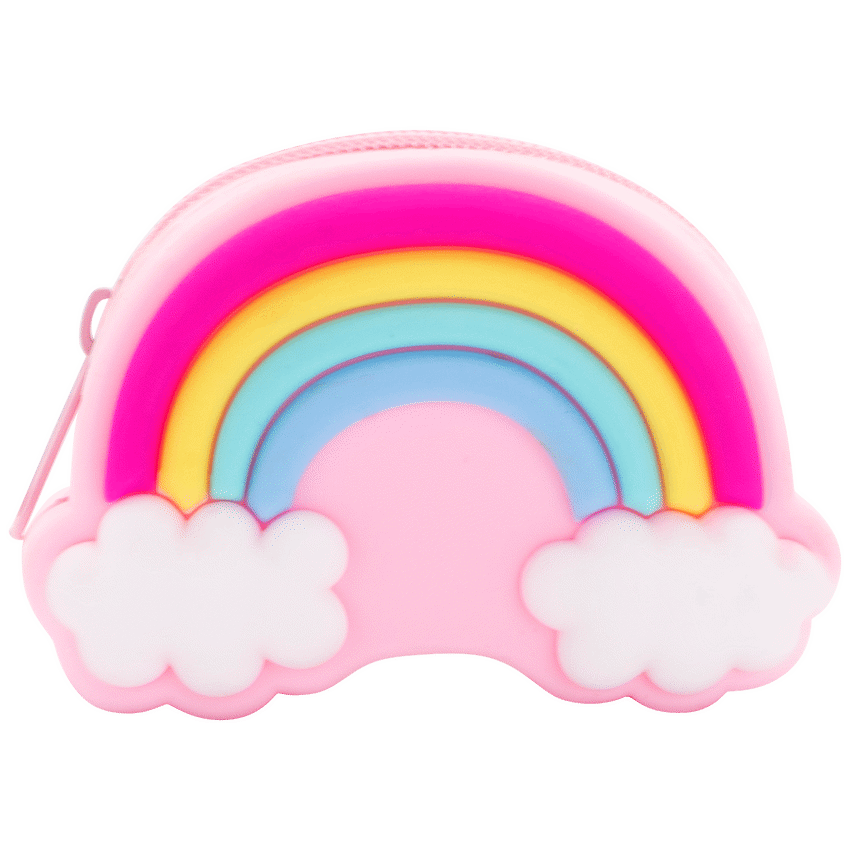 Quest Rainbow Silicone Purse - Pink