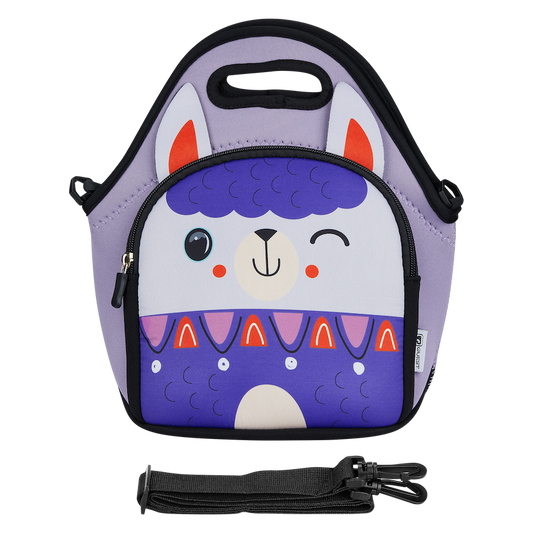 Quest Neoprene Lunch Bag - Llama