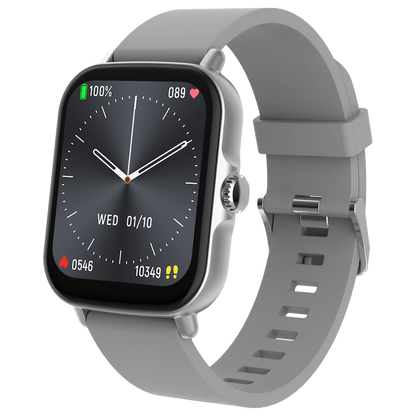 Volkano Active Tech Serene series Watch with heart rate monitor - Silver