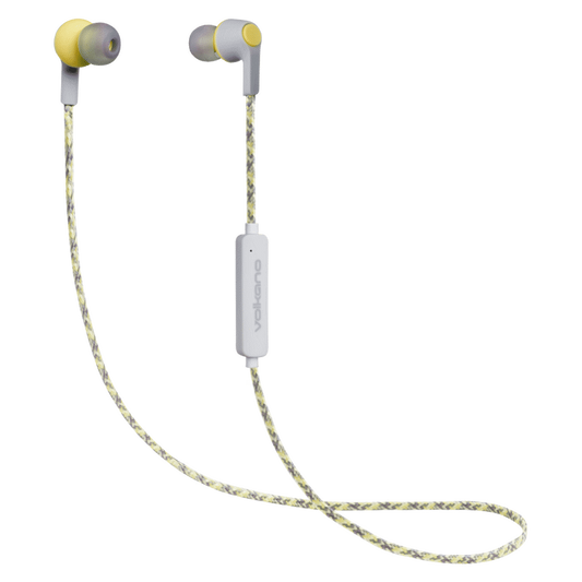 Volkano Moda - Nylon Bluetooth Earphones with Carry Case - YL