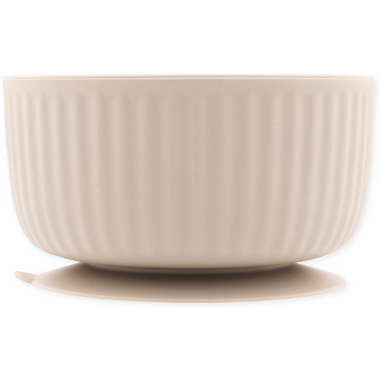Echo Baby Silicone Suction Bowl - Ivory