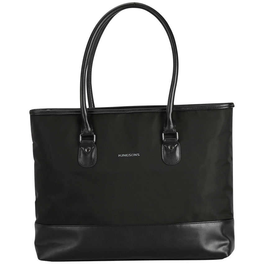 Kingsons 15.6" Classy series Black ladies shoulder bag