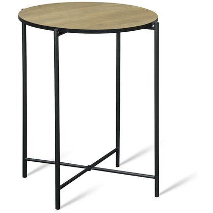 Everfurn Seattle Side Table - Reversible Table Top