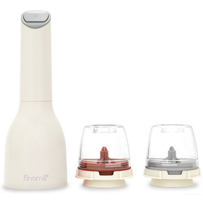 Finamill Battery-Operated Grinder - Soft Cream