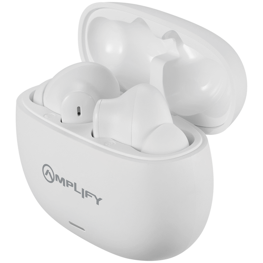 Amplify Aurum TWS Earphones with ANC + ENC - White