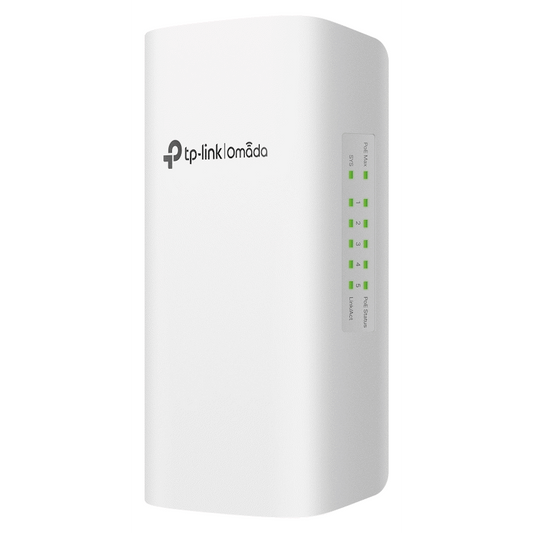 Omada 5-Port Gigabit Smart Switch with 1-Port PoE++ in and 4-Port PoE+ out