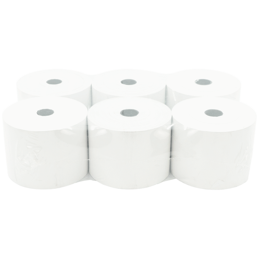Thermal till rolls 57mmx76mm - Pack of 6