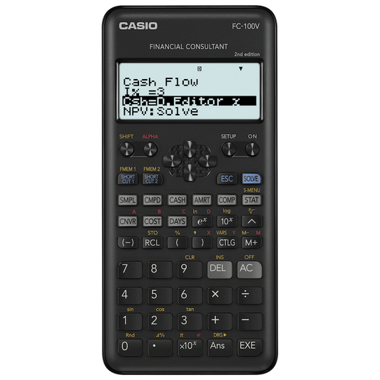 Casio FC 100V Financial Calculator