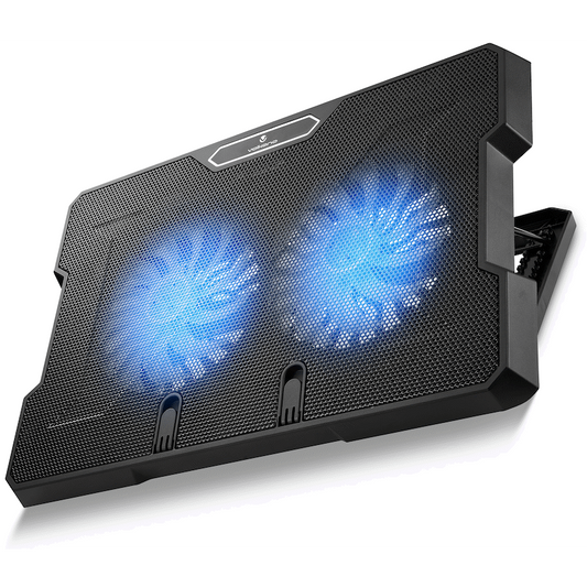 Volkano Crisp Series Upright 45-Degree Cooling Pad - Dual Fan