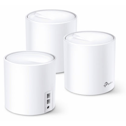 TP-Link Deco X20 (3-Pack) AX1800 Whole-Home Mesh Wi-Fi 6 System