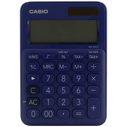 Casio MS-20UC - Desktop Calculator 12-Digit - Purple