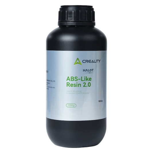 Creality ABS Resin 1kg Plastic Bottle - White