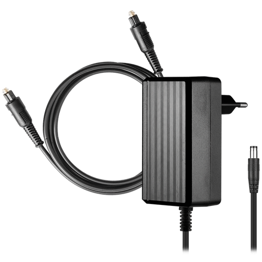 Volkano Power Supply and 1.2m Toslink Cable Bundle