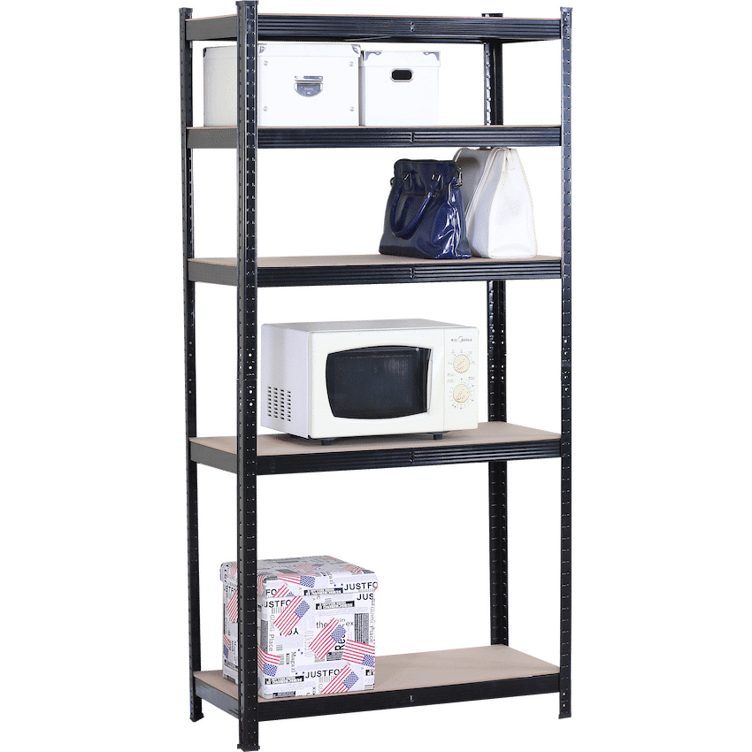 Everfurn Orion Heavy Duty Shelf -Black