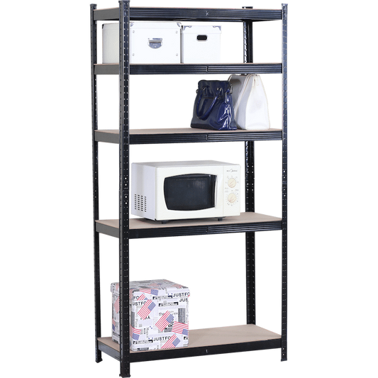 Everfurn Orion Heavy Duty Shelf -Black
