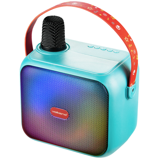 Volkano Kids SongSeeker Bluetooth Karaoke Machine with Wireless BT Microphone