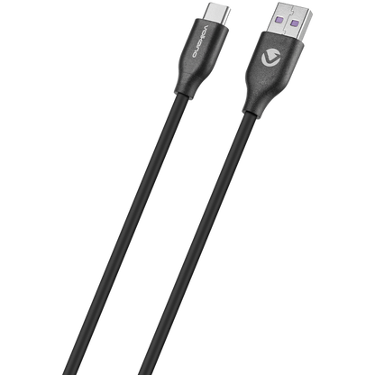 Volkano Flexi Series USB to Type-C 1.5m 30w - Black