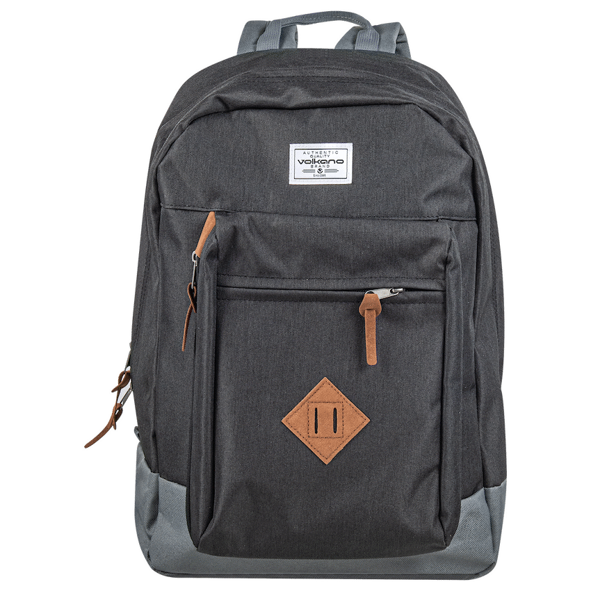 Volkano Target 15.6" Laptop Backpack - Black/Grey