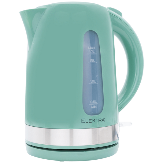 Elektra 2200w 1.7l Plastic Kettle - Green