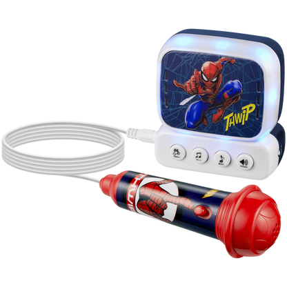 Marvel Spider-Man Mini Karaoke Machine With Belt Hook