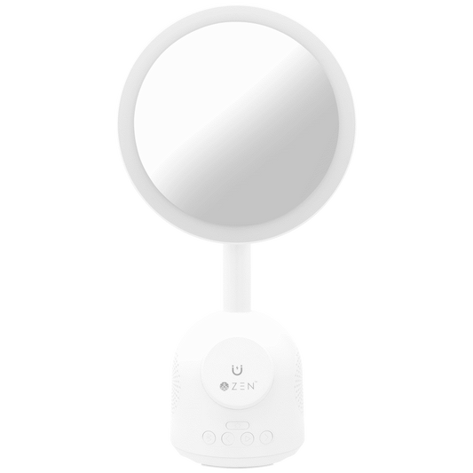ZEN Unify Series Wireless Phone Charger with Bluetooth Speaker - White