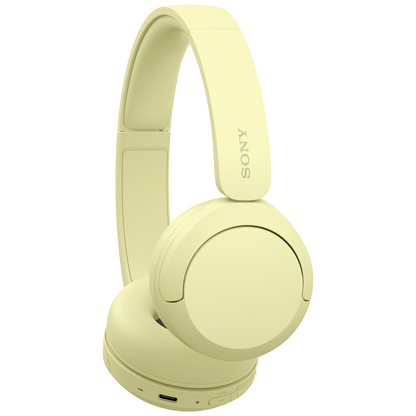 Sony WH-CH520 (Yellow) Bluetooth On-Ear Headphones
