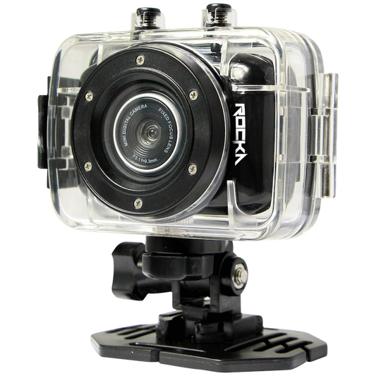 Rocka D'Light Series 720P Action Camera - Black