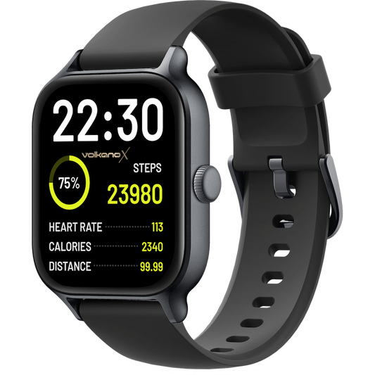 VolkanoX Kronis Series GPS Smartwatch - Black