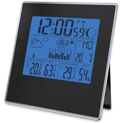 Volkano Storm series Weather Station - Black