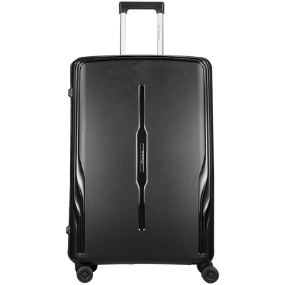 Travelwize Clipper PP 75cm 4-Wheel Spinner Luggage Black