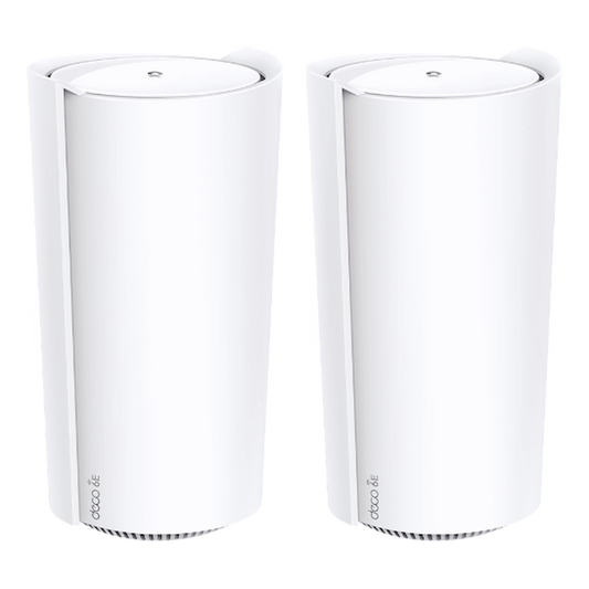 TP-Link Deco XE200 (2-Pack) AXE11000 Whole Home Mesh Wi-Fi 6E System (Tri-Band)
