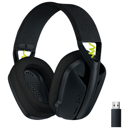 Logitech(R) G435 LIGHTSPEED Wireless Gaming Headset - Black