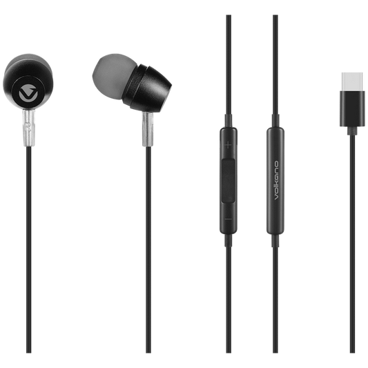 Volkano Prism 3 Series Type-C Earphone - Black