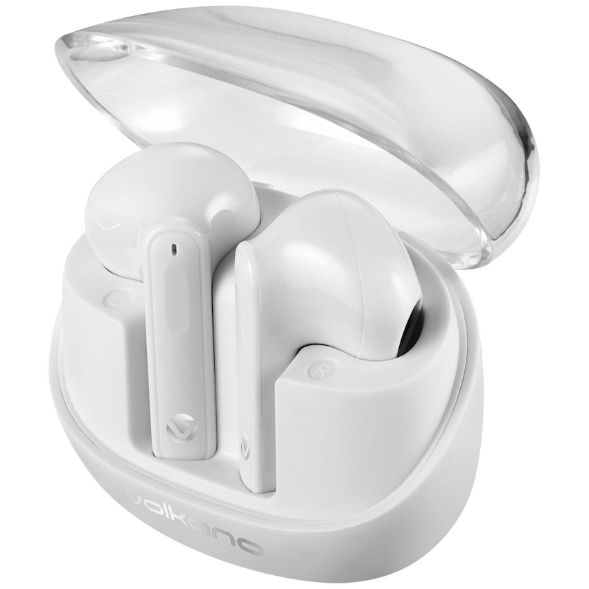 Volkano Pure Pods TWS Earphones  - White