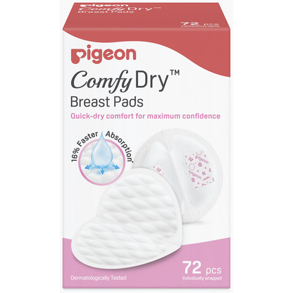 Pigeon Comfydry Breast Pads 72 pcs