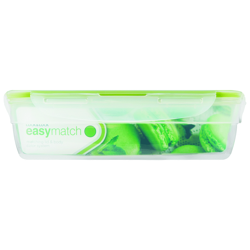 LocknLock Easy Match rect 2.4lt ( Order in Qty of 3)