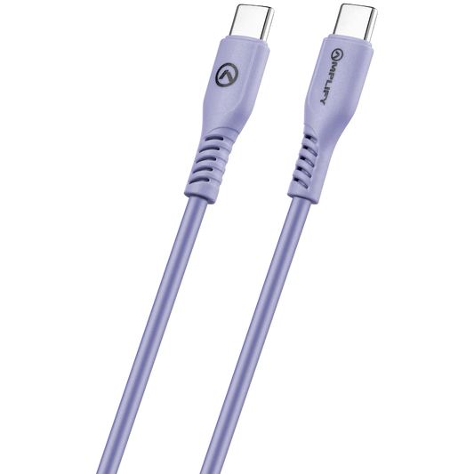 Amplify CoreCharge 1.2m USB-C to USB-C Cable - Lavender