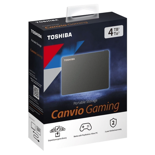 Toshiba Canvio Gaming 4tb - Black