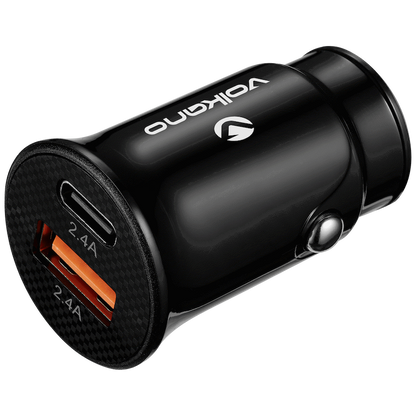 Volkano On-The-Go Dual USB Car Charger 12w