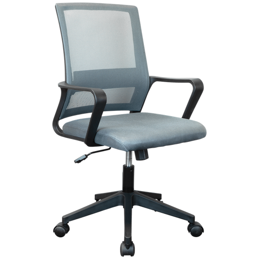 Everfurn Marine Mid-Back Chair - Grey