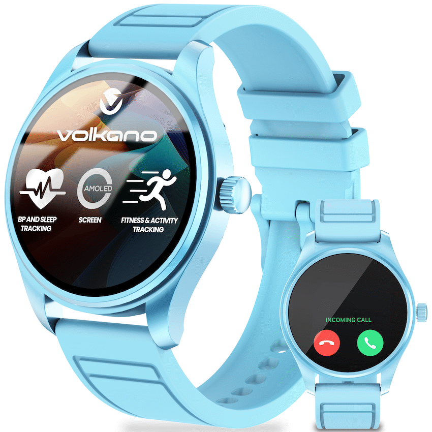 Volkano Eon Series Smartwatch - Light Blue