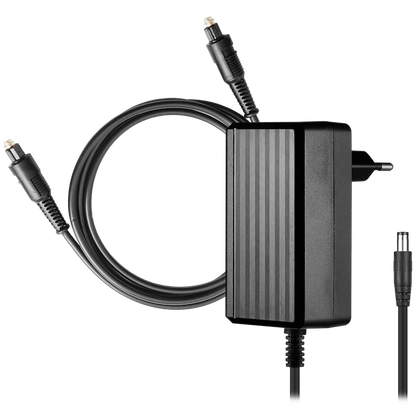 Volkano Power Supply and 1.2m Toslink Cable Bundle