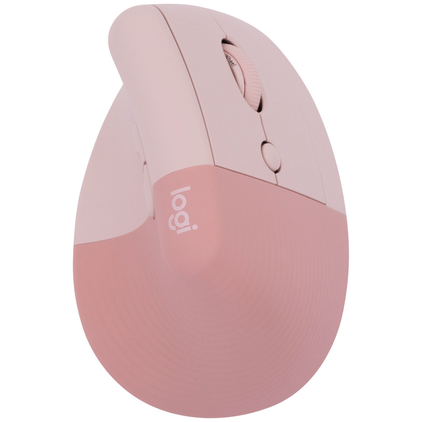 Lift Vertical Ergonomic Mouse - Rose/Dark Rose
