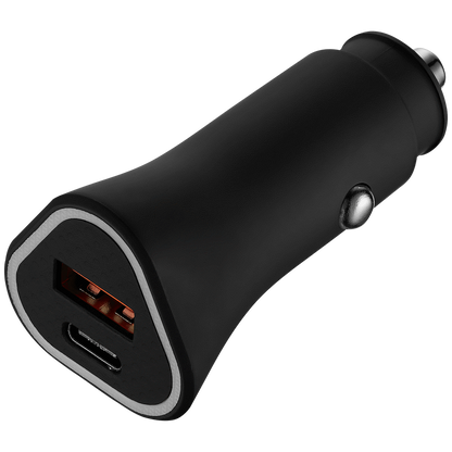 Rugged by Volkano Dual USB Car Charger with QC3.0 and PD