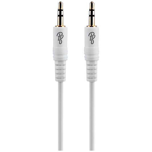 Pro Bass Unite Series - Boxed Auxiliary Cable - White