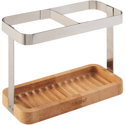 Legend Premium Beechwood utensil holder ( Order in Qty of 6)
