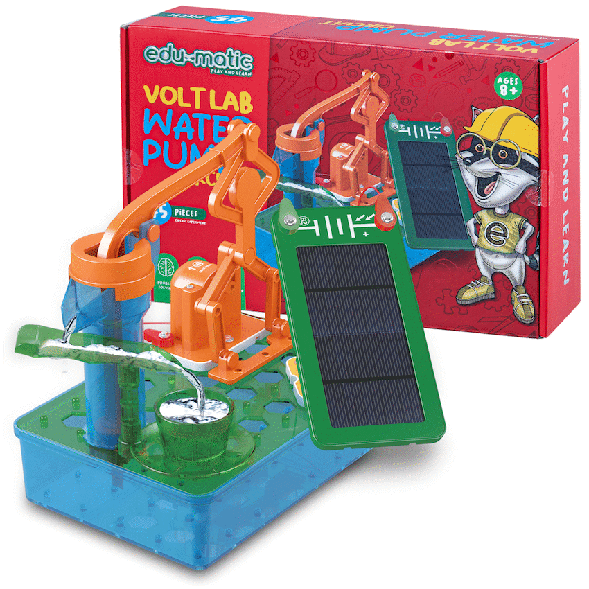 Edu-matic Volt Lab Water Pump Circuit