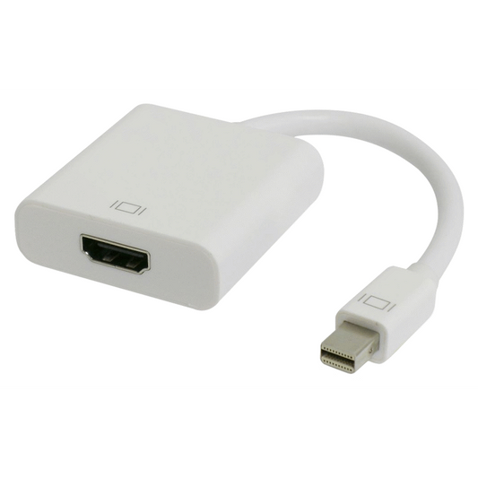 Volkano MiniPort Series Mini DisplayPort to 4K HDMI Converter 10cm - White